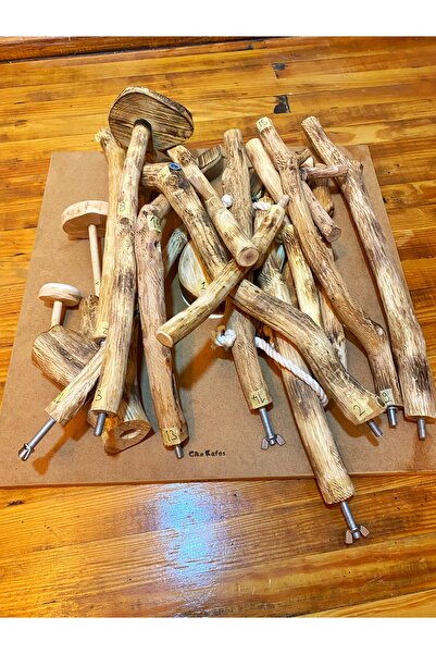 Ciko Kafes Bird Parrot Playground with Detachable Parts