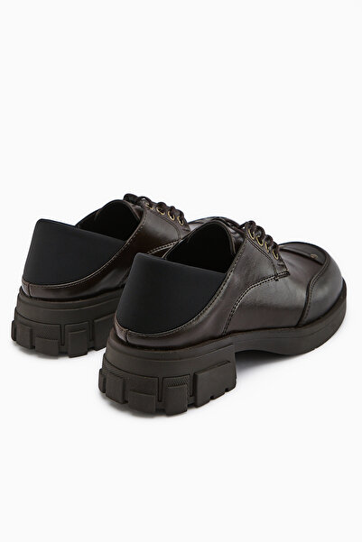 Limoya Дамски обувки Lilas Coffee Lace-Up Loafer