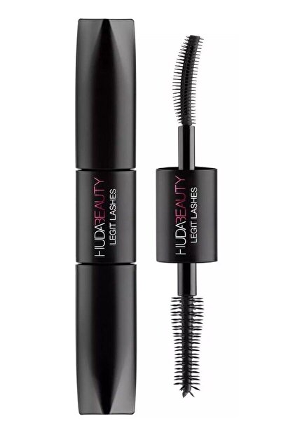 Huda Beauty Mascara 2in1 Legit Lashes Very Vanta Extreme Black, volume & alungire, 2x8.5 ml