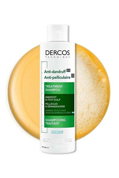 VISHAY شامبو ديركوس المضاد للقشرة للشعر العادي إلى الدهني - 200 مل