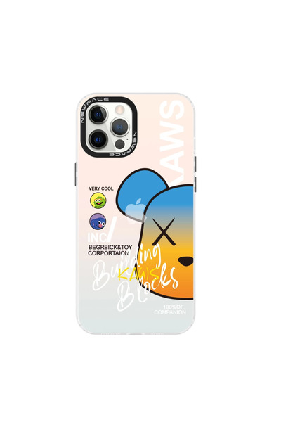 Najmaddin جراب آيفون 12 برو ماكس غطاء نمط إستوريل - إستوريل - 6