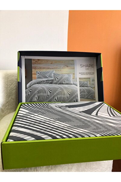 Bikaya Home New Box Single Duvet Cover Set | Sheet Without Elastic Band | Daily Use | Luxury Boxed | 3 Pieces