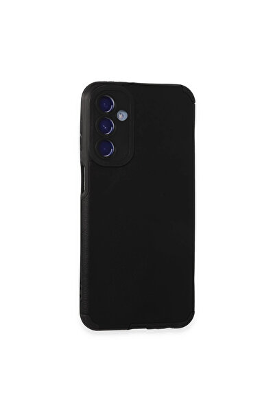 Twin Store حافظة جلدية من السيليكون لهاتف Galaxy M34 5G - أسود