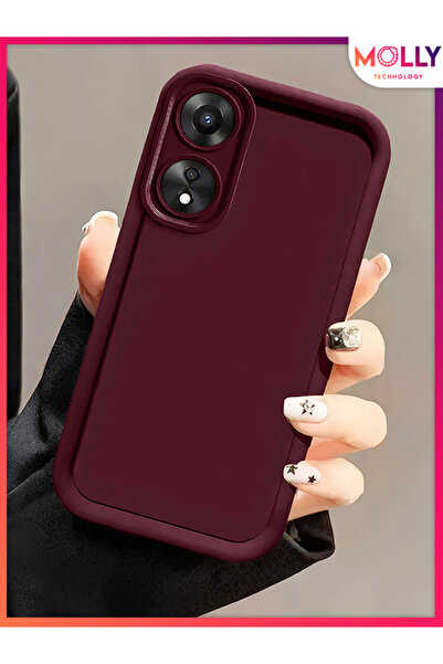 Molly Cherry Rot Edges Thick Pan Silicone Case for Oppo A60