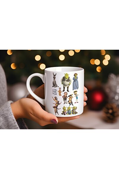 Beramussa كوب بتصميم شخصيات شريك - كوب بتصميم الرسوم المتحركة - هدية لعشاق شريك