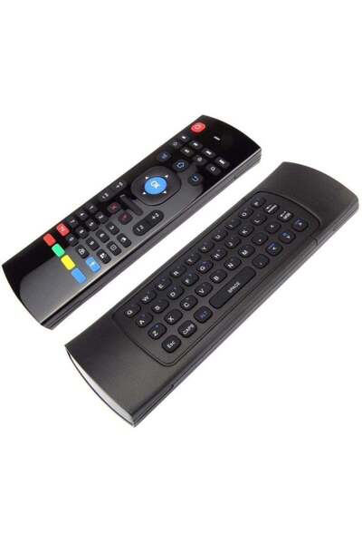 Generic MX3-M 2.4G لوحة مفاتيح لاسلكية مع ماوس وجهاز تحكم عن بعد مع ميكروفون ...