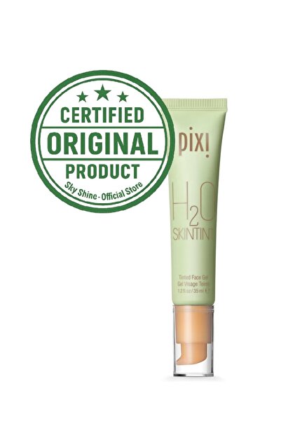 Sky Shine pixi H2O Skintint Foundation Nude 35ml – Hydrating Lightweight, Bui...