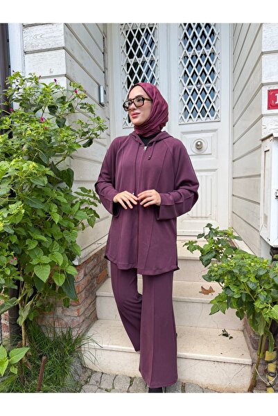 El Amira Modal Comfort Hoodie İkili Takım