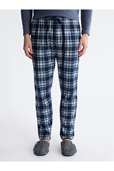 LC Waikiki Standard Pattern Plaid Men's Pajama Bottom