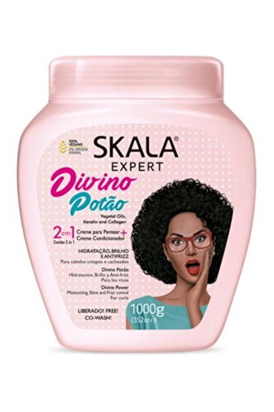 Scala Expert سكالا اكسبرت كريم شعر بخلاصة الكولاجين والكيراتين النباتي - 1000 جم