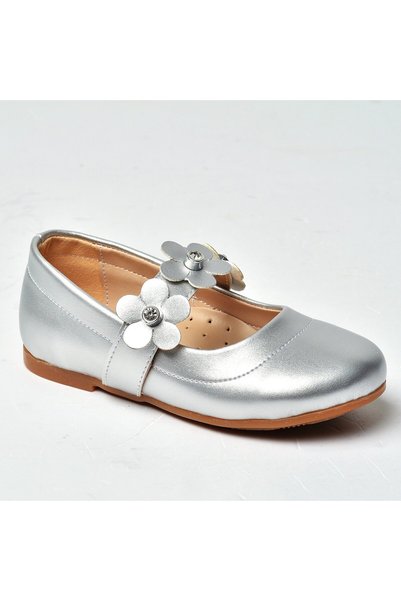 Vuddy V.73P Floral Ballerinas-Silver - 30