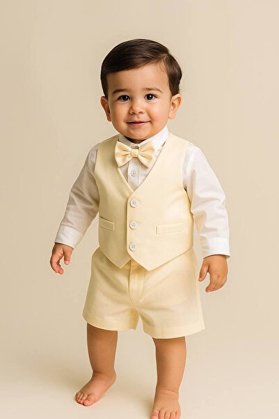 La reina petite Boys' formal 4-piece suit