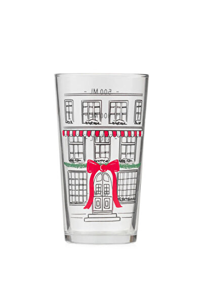 LC Waikiki New Year Themed Glass Cup 500 ml