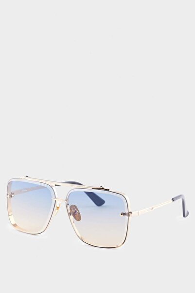 DeFacto Women's Oval Metal Sunglasses F9827Axns