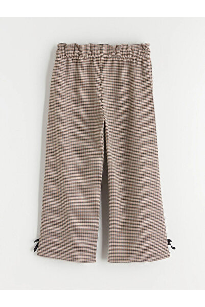 LC Waikiki Κοριτσίστικο παντελόνι με ελαστική μέση και λεπτομέρεια φιόγκου