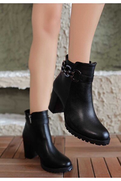 VİP SMR MODA Daily Wear Boots Heels Comfortable Orthopedic