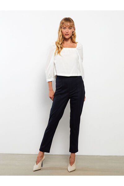 LC Waikiki LCWAIKIKI Basic női sárgarépa vágott egyenes nadrág