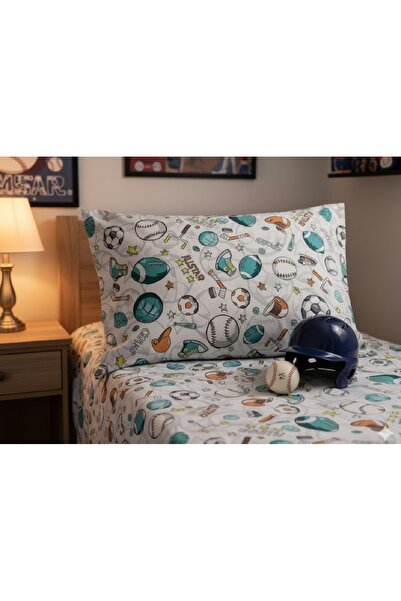 ARTUNHOME ⚽ 🏀   Husă de pernă Ranforce Top Games – Trage pasiunea sportivă în somnul tău!