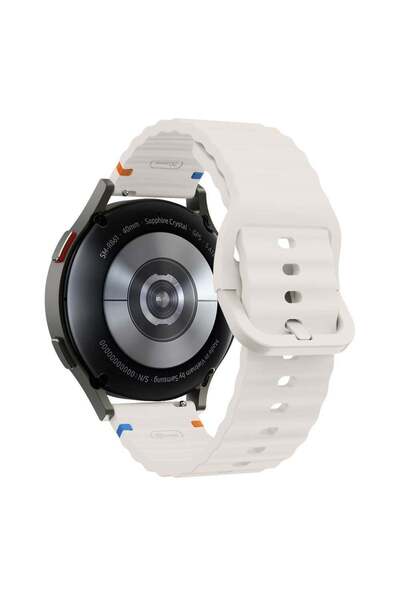 bbtech Huawei Watch Gt5 Gt4 Gt3 Gt2 Gt2E/Gt5 Pro Gt3 Pro Gt2 Pro 46mm Wave Design Silicone Strap 22mm