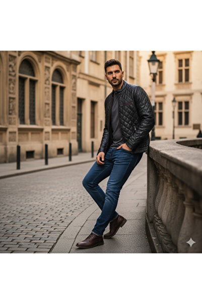 SNR Genuine Lambskin Men Leather Coat Real Leather Jacket Soft Leather Loincloth Slice