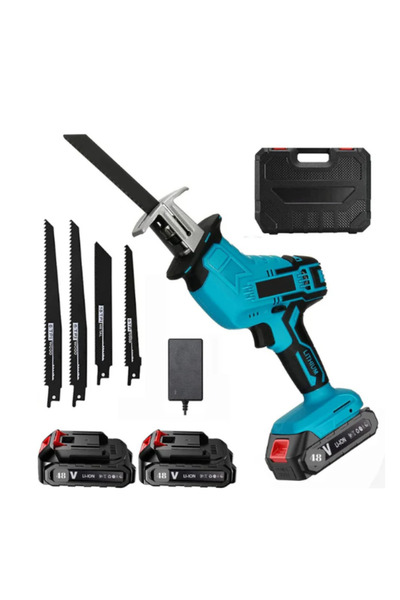 OEM Fierăstrău Electric tip Șoricel cu 2 Acumulatori 48V, Fără Fir, pentru Grădină și Bricolaj