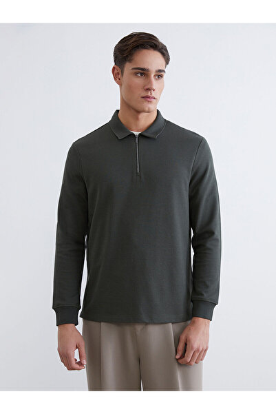 LC Waikiki Peak New Season Polo Neck Men's Sweatshirt