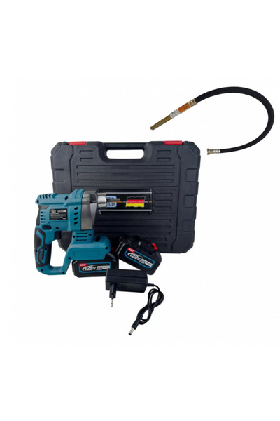 German Meister Zdruncinator Beton cu 2 Acumulatori 128V 10Ah, Lance 35mm*1.5M,