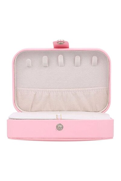 DOMEET Jewelry Organizer Box With Mirror