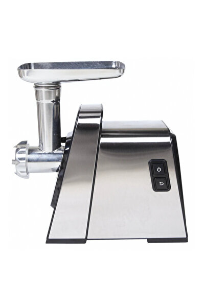 ROYAL KING Electric Meat Grinder – 2200W, Stainless Steel, Reverse Function, Accessories Included