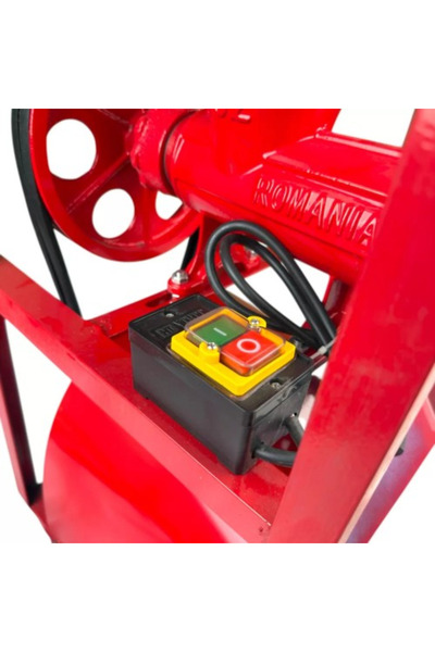 German Meister Meat Grinder No.32 – Electric Motor 1.3kW Sausage Funnel, Stainless Steel Platform