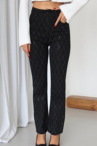 LACARINO 7396 Γυναικείο τζιν παντελόνι M.Flare