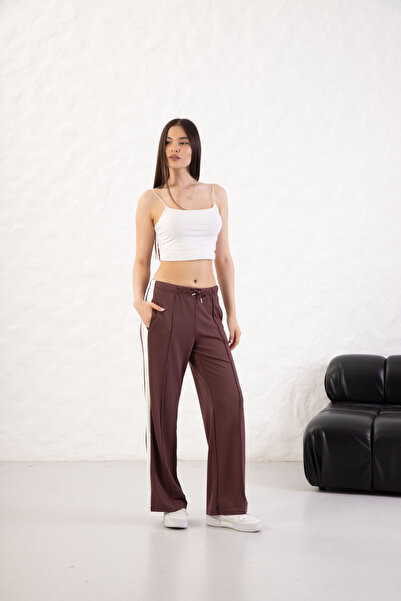 YusGos Women's Soft Textured Modal Fabric Wide Leg Palazzo Pants