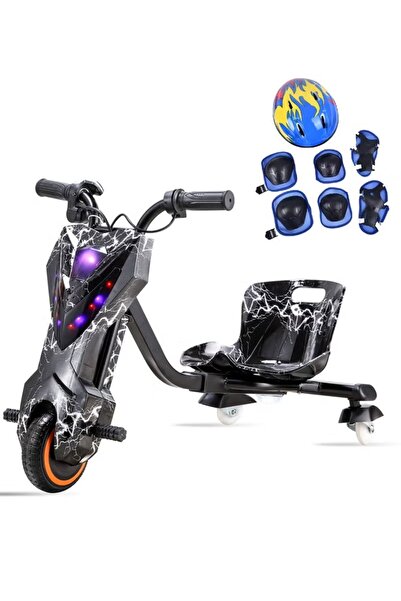 ULHYC Electric Scooter, E Plays Your Own Custom Music via Bluetooth, and Adjusts to Three Speeds