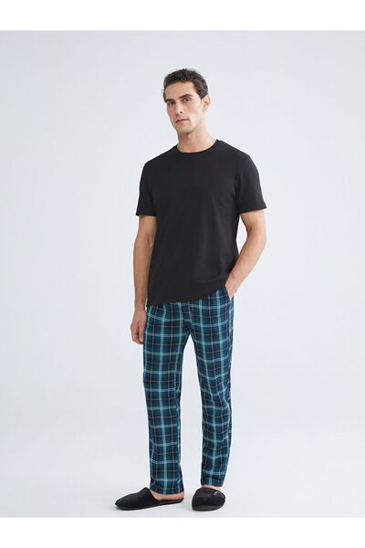 LC Waikiki Standard Pattern Plaid Men's Pajama Bottom