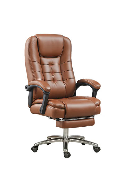 ULHYC كرسي كمبيوتر مريح، مصنوع من جلد البولي يوريثان، قابل لتعديل الارتفاع، مزود بخاصية التدليك، وظهر مرتفع، ودوران 360 درجة