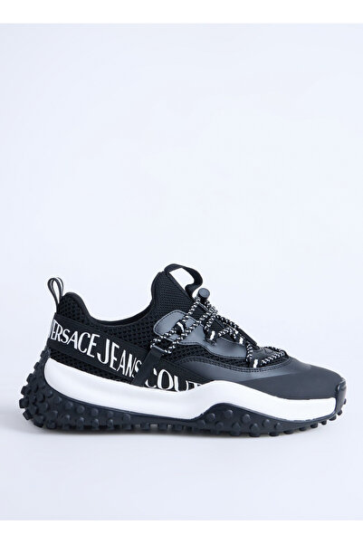 VERSACE JEANS COUTURE Siyah Erkek Sneaker FONDO HYBER DIS. SN2