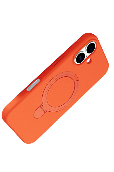 NewFace Sptrns Apple iPhone 17 Regal Magsafe Stand Cover (83127) - Orange