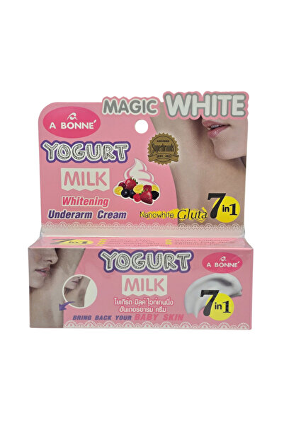 A bonne Underarm whitening cream and deodorant with yogurt and milk, 30g