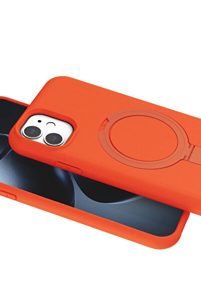 NewFace Sptrns Apple iPhone 11 Regal Magsafe Stand Cover (83147) - Orange