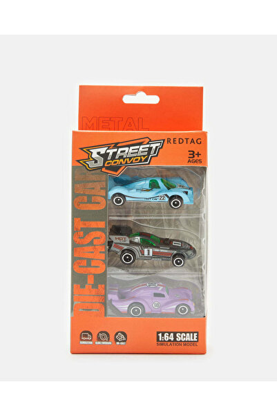 REDTAG مجموعة سيارات فري واي المصبوبة (3 قطع)