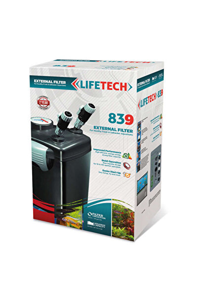 Lifetech Sptrns Life Tech External Filter Black Bucket Full of (220742) 1500 Lh