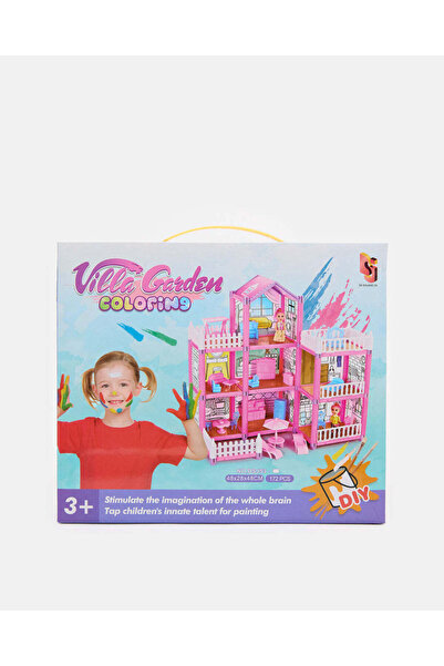 REDTAG Girls Assorted Villa Garden Coloring Castle