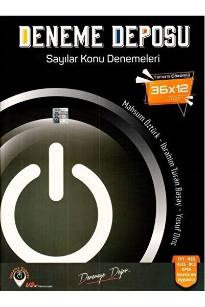 Ankara Kitap Merkezi TYT Sayılar Deneme Deposu Konu Denemeleri Acil Yayınları