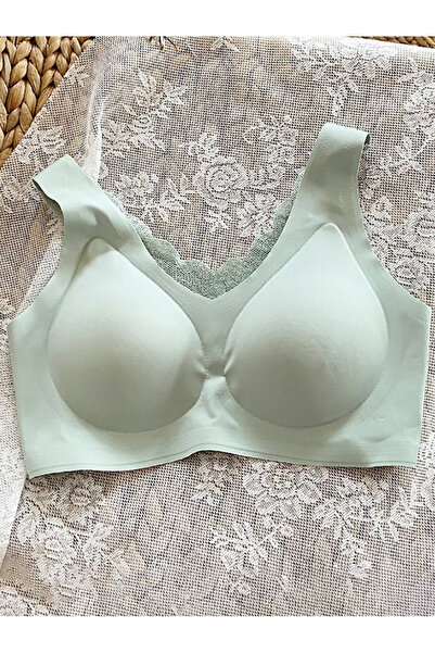 FridayIn حمالة صدر كلاسيكية نسائية بلون سادة