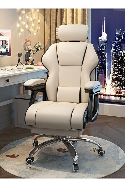 Yelajoy كراسي مكتب مريحة وسهلة الاستخدام للاستخدام المنزلي، كراسي بمسند ظهر للنوم، كراسي أريكة للرياضات الإلكترونية