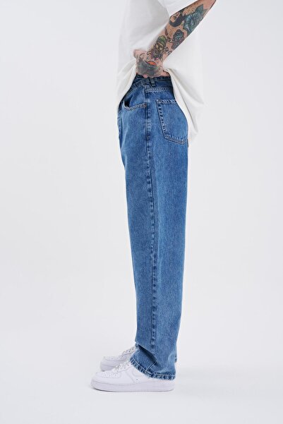 Machinist بنطلون جينز رجالي فضفاض ومريح من Asit Aqua