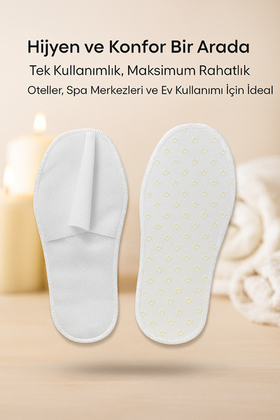 Zirve ultrasonik kaymaz taban 100 çift paketli