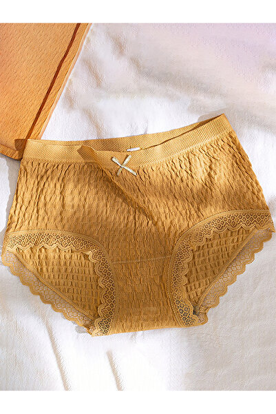 FridayIn Female Sweet Jacquard Slim Panties