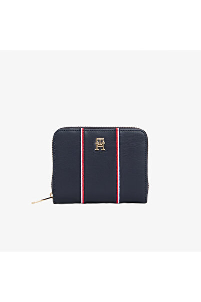 Tommy Hilfiger Icon Med Flap Corp Kadın Mavi Cüzdan