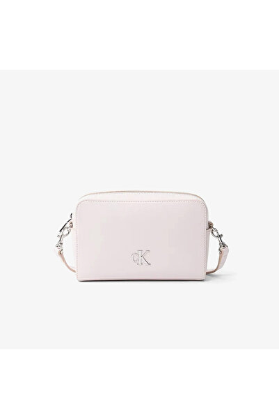 Calvin Klein Minimal Monogram Camera Kadın Mor El Çantası